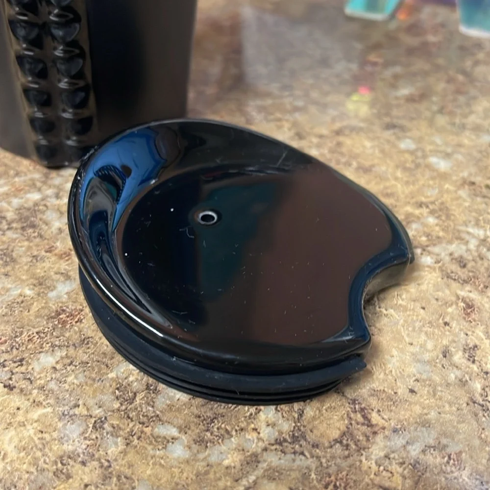 Starbucks Matte Black Studded Ceramic Tumbler- Dot Collection 2015